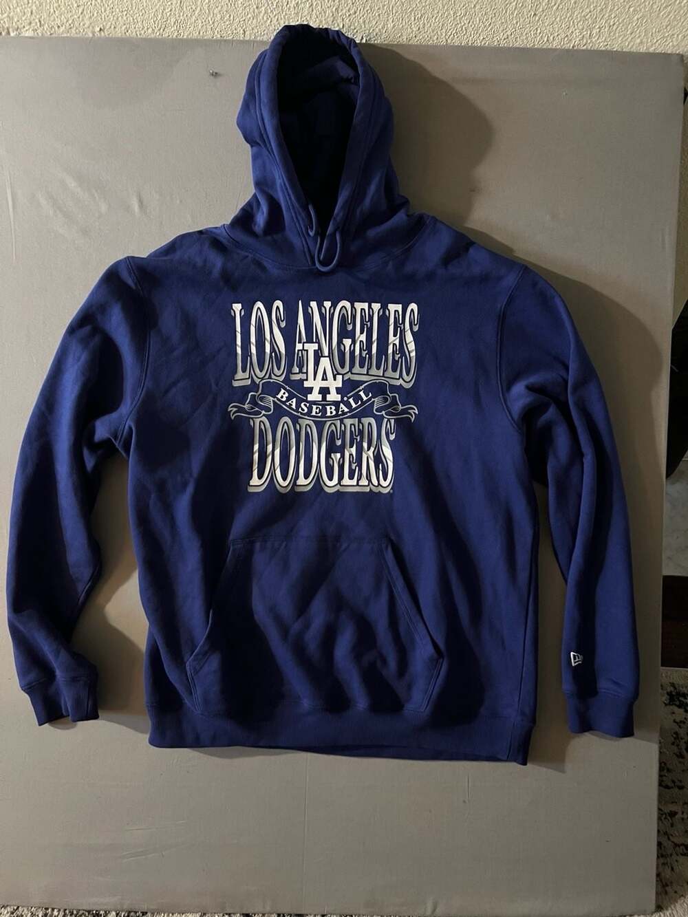 New Era Los Angeles Dodgers Royal Blue Pullover Hoodie